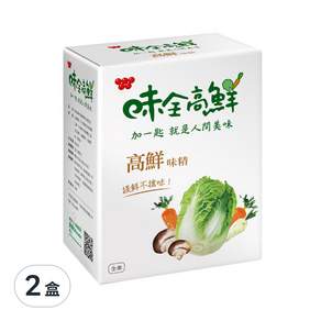 味全 高鮮味精, 500g, 2盒