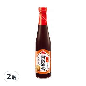 義美 全豆純釀造甘醇油膏, 420ml, 2瓶