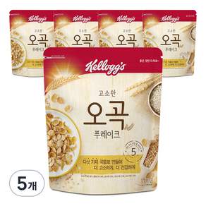 Kellogg's 家樂氏 香醇五穀麥片, 570g, 5個