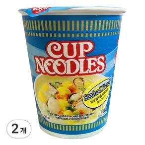 NISSIN 日清 海鮮風味杯麵 71g, 2入