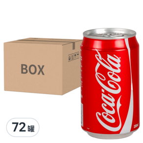 Coca-Cola 可口可樂 汽水, 330ml, 72罐