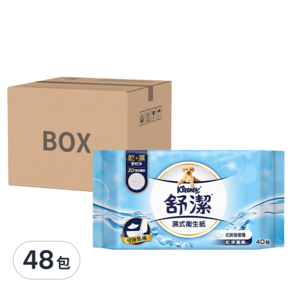 Kleenex 舒潔 濕式衛生紙, 40張, 48包