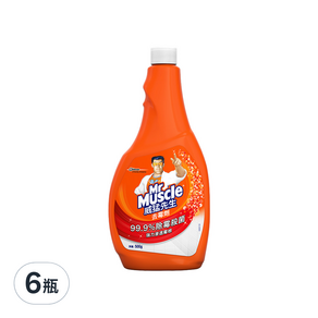 Mr Muscle 威猛先生 去霉劑 補充瓶, 500g, 6瓶