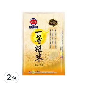 三好米 一等糙米, 3kg, 2包