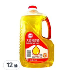 台糖 沙拉油, 2L, 12桶