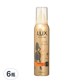 LUX 麗仕 唯美波浪美髮造型慕斯, 130g, 6瓶