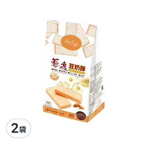 Smile99 纖莉子 藜麥豆奶酥 堅果原味, 160g, 2袋