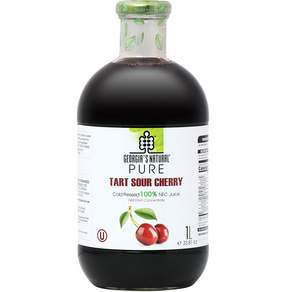 GEORGIA'S NATURAL 酸櫻桃汁, 1000ml, 1瓶