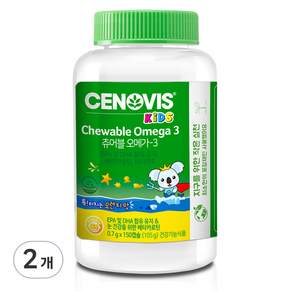 CENOVIS 聖諾 孩童Omega-3咀嚼錠, 150顆, 2罐