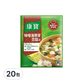 Knorr 康寶 味噌海帶芽豆腐湯, 34.7g, 20包