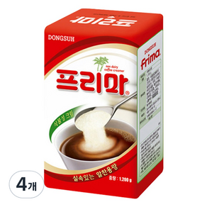 Dongsuh 植物性奶精粉隨身包, 1.2kg, 1盒, 4盒