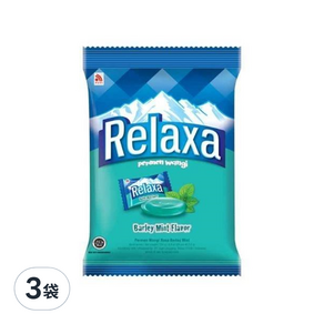 Relaxa 薄荷糖果 barley mint candy, 125g, 3袋