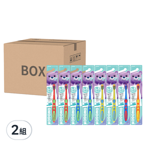 KODOMO 兒童牙刷 3-5歲, 火箭款, 8支, 2組