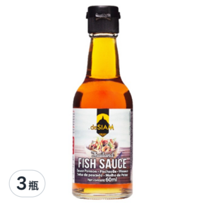 deSIAM 泰式魚露, 60ml, 3瓶