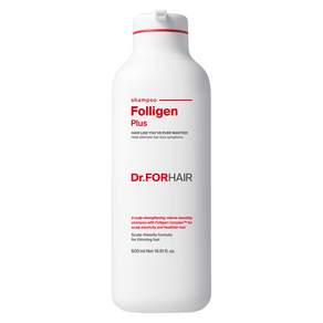 DR.FORHAIR Folligen Plus健髮洗髮精, 500ml, 1瓶