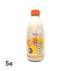 羅董 特濃低糖台灣豆奶, 245ml, 5瓶