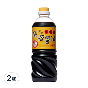 屏大 薄鹽醬油, 710ml, 2瓶