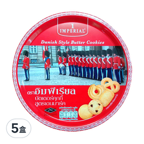IMPERIAL 御林軍丹麥奶酥 款式隨機, 200g, 5盒