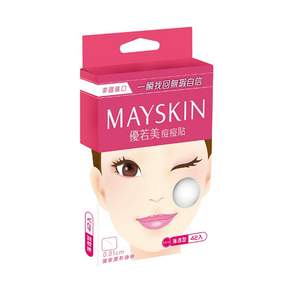 MAYSKIN 優若美 痘痘貼 薄透型, 42入, 1盒