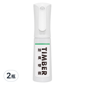 HUKUROU 福來朗 TIMBER銀離子除臭噴霧 白茶, 100ml, 2瓶