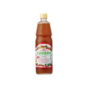 工研 百香果水果醋, 600ml, 1瓶