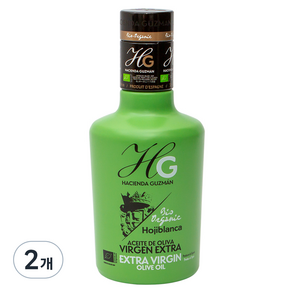 HACIENDA GUZMAN 特級初榨橄欖油, 250ml, 2個