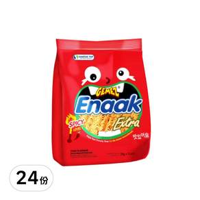 ENAAK 韓式小雞麵, 辣味, 28g, 24份