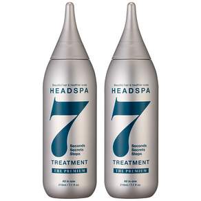 HEADSPA7 頭皮豐盈7秒護髮素升級版, 210ml, 2瓶