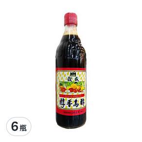 KOKUMORI 穀盛 醇香烏醋, 600ml, 6瓶