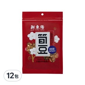 新東陽 辣味筍豆, 150g, 12包