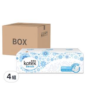 Kotex 靠得住 蘆薈高透氧護墊 標準無香 3包, 14.5cm, 84片, 4組