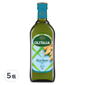 OLITALIA 奧利塔 玄米油, 1L, 5瓶