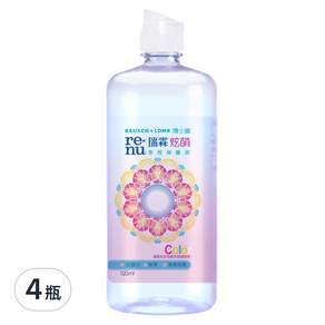 BAUSCH LOMB 博士倫 瑞霖 炫萌多效保養液, 120ml, 4瓶