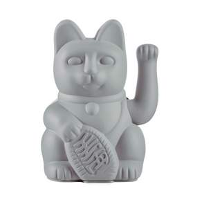 DONKEY PRODUCTS MANEKI NEKO 幸運繽紛招財貓 440g, 灰色, 1個