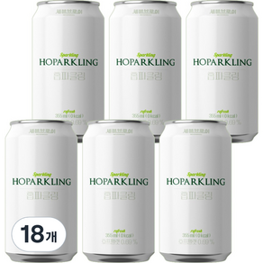 Hoppakkling 七布羅利蘇打水, 18個, 355ml