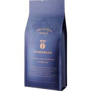 WANNABEAN 衣索比亞耶加雪菲G4咖啡, 全豆(無研磨), 1kg, 1包