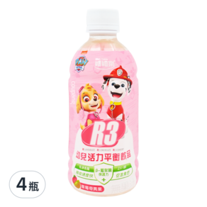 Glory Nutria 維維樂 R3幼兒活力平衡飲 草莓奇異果口味, 350ml, 4瓶