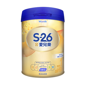 Wyeth 惠氏 S-26 金愛兒樂奶粉 1號, 850g, 1罐