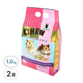 Pet Village 魔法村 綜合均衡全鼠類主食, 1kg, 2袋