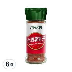 小磨坊 七味唐辛子, 25g, 6瓶