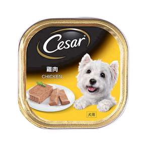 Cesar 西莎 精緻餐盒, 雞肉口味, 100g, 24罐