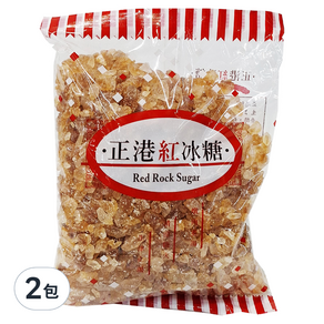 媽媽家食品 正港紅冰糖, 500g, 2包