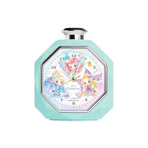 KAMIO JAPAN Disney 公主Q版香水瓶造型鬧鐘, 1個