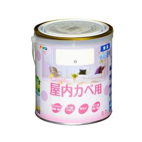 ASAHIPEN 朝日塗料 日本水性室內高機能健康塗料, 雅白, 700ml, 1罐