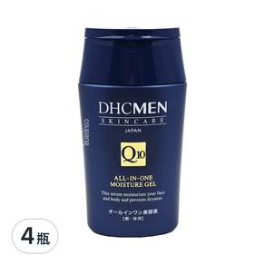 DHC 男性全效保濕露 臉部身體用 台灣公司貨, 200ml, 4瓶