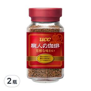 ucc 職人芳醇即溶咖啡, 90g, 2瓶