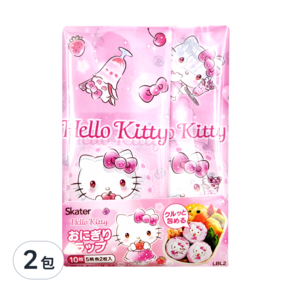 Skater Hello Kitty 飯團包裝紙, 10張, 2包