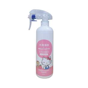 Water Clean 水清淨 全方位抗菌液 HELLO KITTY經典聯名款 居家瓶, 350ml, 1瓶