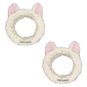 THE ZAKKA 貓耳朵造型髮帶, 象牙, 2個