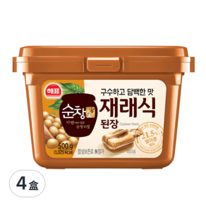 Haepyo 韓式傳統大醬, 500g, 4盒